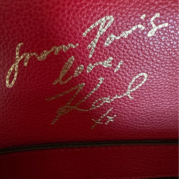 NWOT Karl Lagerfeld Top Handle bag w/ Crossbody strap and KL signature inside - Picture 7 of 12